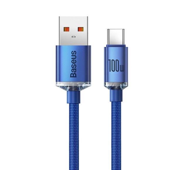 BASEUS USB-C-Kabel 100W 6,6 Fuß 3,9 Fuß USB-A auf USB-C 6 A Ladekabel Schnellladen Nylon geflochten Für Xiaomi Huawei OnePlus Handy-Zubehör Lightinthebox