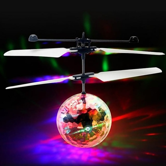 Geschenk Magic Flying Ball Spielzeug - Infrarot Induktion RC Drohne Disco Lichter LED wiederaufladbarer Indoor Outdoor Hubschrauber - Spielzeug für Jungen, Mädchen, Teenager und Erwachsene Lightinthebox
