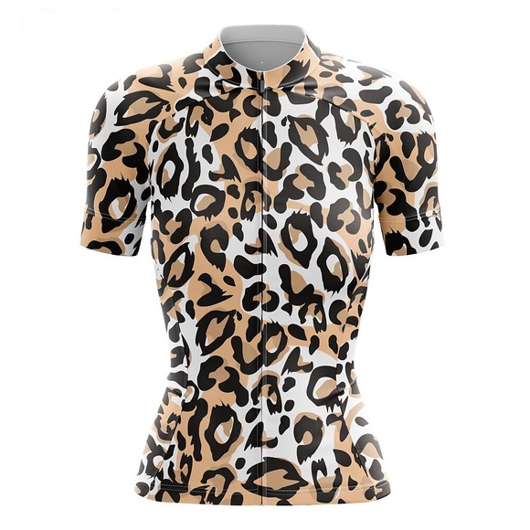 21Grams Damen Radtrikot fahrradbekleidung Fahrradtrikot Kurzarm Fahhrad Shirt mit 3 Gesäßtaschen MTB Mountain Rennrad Atmungsaktiv Rasche Trocknung Feuchtigkeitsabsorbierend Reflexstreiffen Khaki Lightinthebox