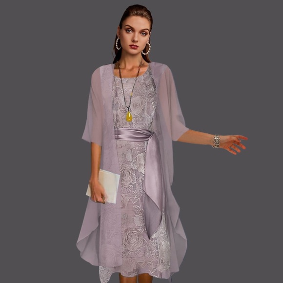 Schals Wickeltücher für Frauen Wickel der Mutter damas Elegant Halbe Ärmel Chiffon Hochzeit Schals Mit Pure Farbe Für Abendgesellschaft Frühling Herbst Lightinthebox