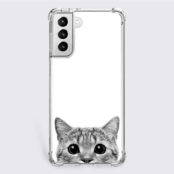 Katze Telefon Fall Zum Samsung Galaxy A73 A53 A33 S22 Ultra Plus S21 FE S20 A72 A52 A42 Einzigartiges Design Schutzhülle Stoßresistent Staubdicht Transparent Rückseite TPU Lightinthebox