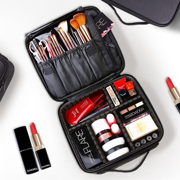 Make-up-Taschen-Organizer Reise-Make-up-Taschen Kosmetiktasche für Frauen Mädchen Kulturbeutel mit großem Fassungsvermögen für Hautpflege-Kosmetik-Toilettenartikel Lightinthebox