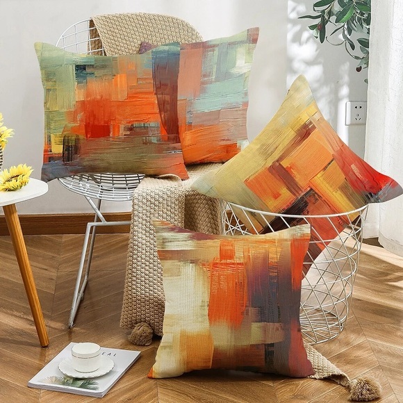 geometrischer doppelseitiger Kissenbezug 1pc weicher dekorativer quadratischer Wurfkissenbezug Kissenbezug Kissenbezug für Schlafzimmer Wohnzimmer hochwertige maschinenwaschbare Innenkissen für Sofa Lightinthebox