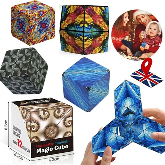 Fingerspielzeug 3D-Puzzle sensorisches Zappelspielzeug Stressabbau 1 Stück 3 Stück 5 Stück 7 Stück 1 Stück tragbar Geschenk hübsch langlebig für Teenager Erwachsene Männer Jungen und Mädchen Lightinthebox