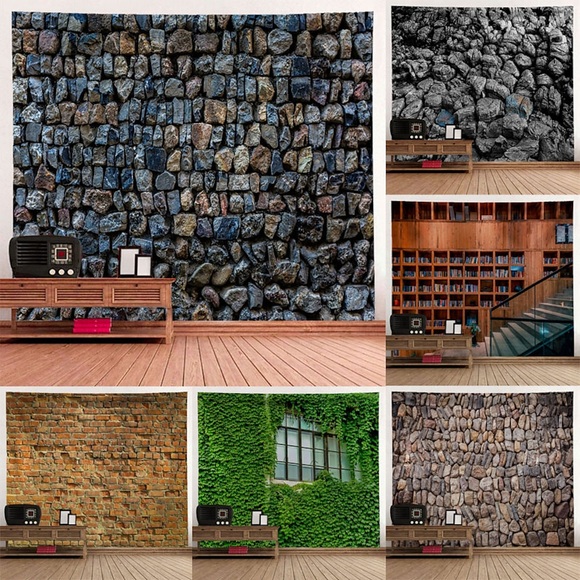 Rock Wandteppich Kunstdekor Decke Vorhang zum Aufhängen für Zuhause, Schlafzimmer, Wohnzimmer, Dekoration, Polyester Lightinthebox