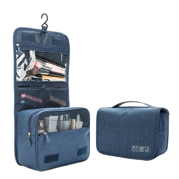 Kulturbeutel für Herren, Reise-Kultur-Organizer Dopp Kit Wasserfester Rasierbeutel für Toilettenartikel-Zubehör, Schwarz Lightinthebox