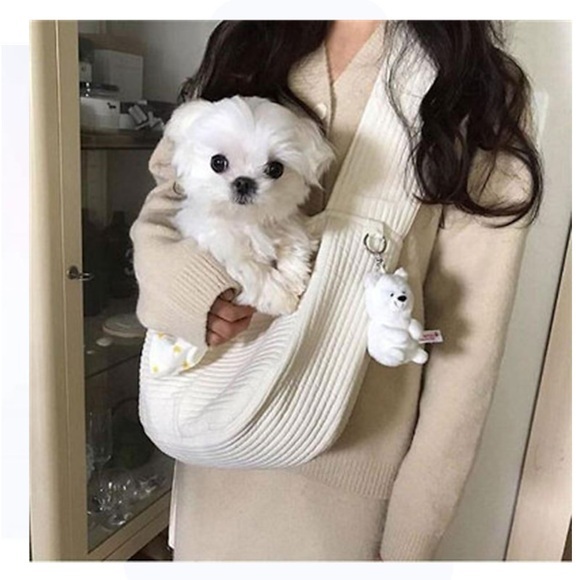 Haustiertasche, tragbarer Teddy, Hunderucksack, Hund, Katze, Auto, Reisezubehör, Fahrrad, mit weichen Seiten, Tragetaschen, Schlingen, Heimtierbedarf Lightinthebox