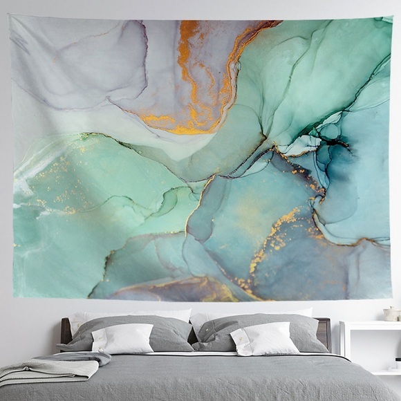 Marmor Stein wirbeln Wandteppich Kunst Dekor Decke Vorhang hängen zu Hause Schlafzimmer Wohnzimmer Dekoration Lightinthebox