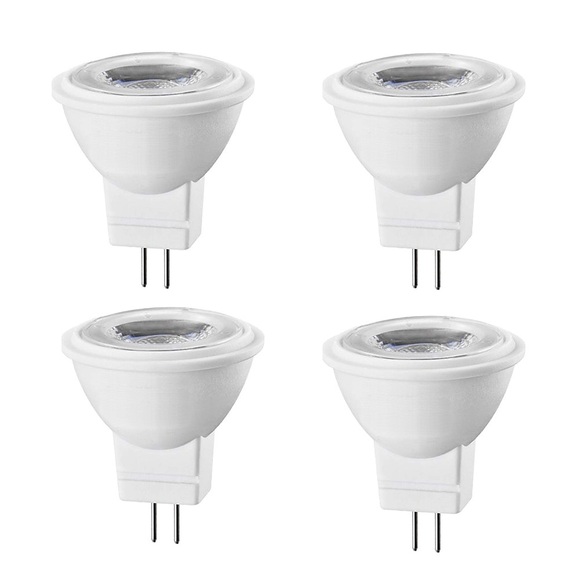 4 Stück MR11 GU4.0 Bi-Pin-LED-Glühbirne 3 W Strahler 300 lm für Landschaftslicht Einbaustrahler 30 W Halogen-Äquivalent AC/DC 12 V Lightinthebox