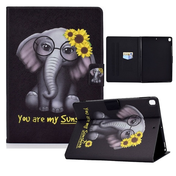 Tablette Hüllenabdeckung Für Apple iPad Air 5 iPad 10,2'' 9. 8. 7 iPad Air 3 iPad mini 6. 5. 4 iPad Pro 11'' 3 iPad 10,9'' 10 Kreditkartenfächer mit Halterung Flipbare Hülle Graphic TPU PU-Leder Lightinthebox