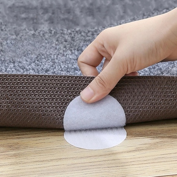 Anti-Rutsch-Aufkleber, selbstklebend, Klettverschlussband, Befestigungspunkte, Bettlaken, Sofa, Befestigungsclip, Bodenteppich, Teppich, Teppichmatte, Greifer Lightinthebox