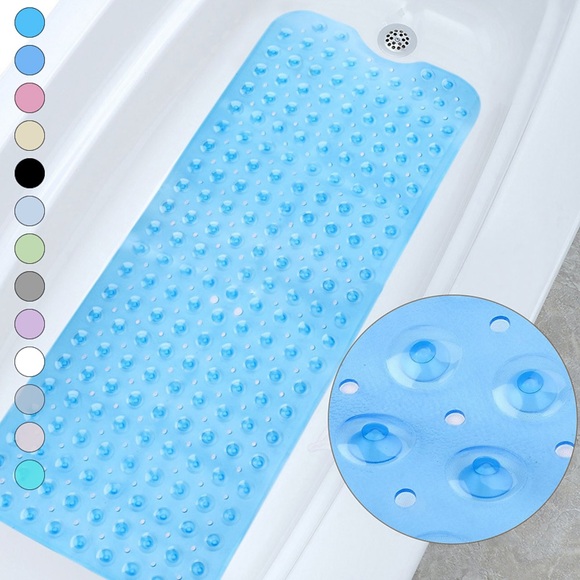 Badewannenmatte extra lang rutschfeste Badezimmerdusche antibakterielle Badewanne neu die Badezimmerbadewanne rutschfestes Badezimmer wasserdichtes Massagefußpolster Lightinthebox