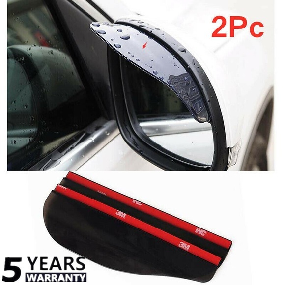 2 stück auto rückspiegel sonnenblende spiegel regenblende spiegel universal regen augenbraue visier universal auto zubehör Lightinthebox