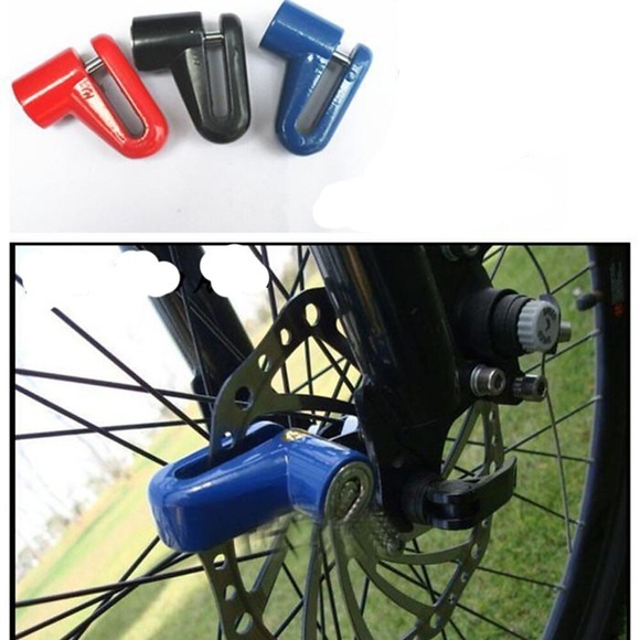 Fahrrad-Scheibenbremsschloss Diebstahlsicherung tragbares Motorrad-Scheibenbremsschloss Mountainbike Erinnerungsseil Zubehör Lightinthebox
