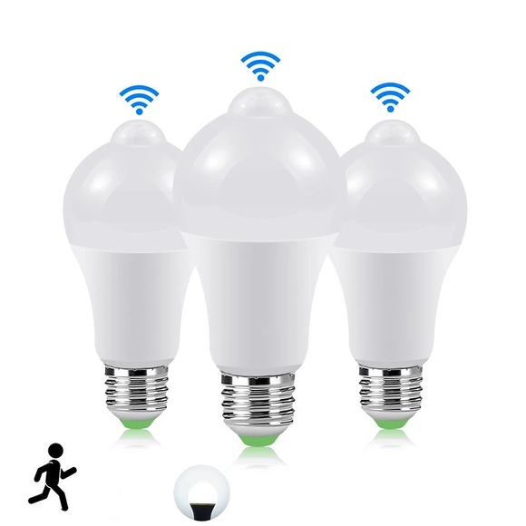 4 stücke 9 watt e27 led nachtglühlampe lampe mit bewegungssensor pir bewegungserkennung sensor a60 a19 220 v Lightinthebox