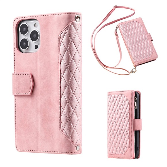 Handy Hülle Handyhüllen Für Apple Brieftasche Kartenetui iPhone 14 Pro Max Plus 13 12 11 Mini X XR XS 8 7 Tragbar Geldbeutel Flipbare Hülle Linien / Wellen Einfarbig Geometrische Muster PVC PU-Leder Lightinthebox
