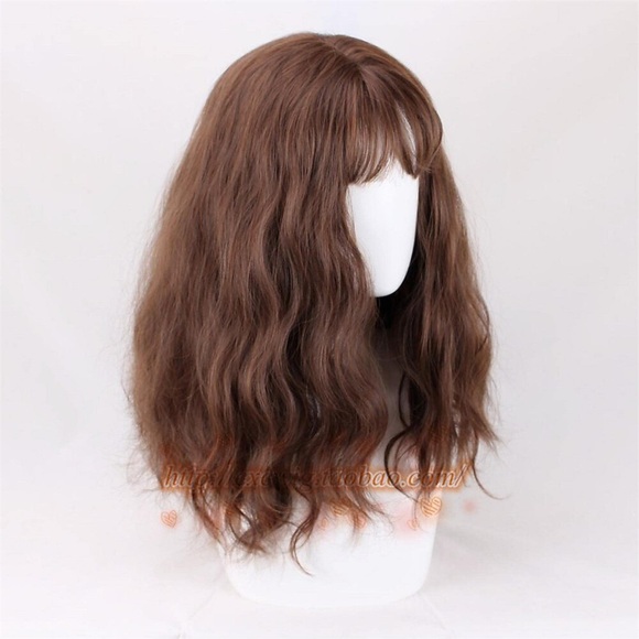 hermine jean granger cosplay perücke braun lockig hitzebeständige kunsthaar cosplay perücken Lightinthebox