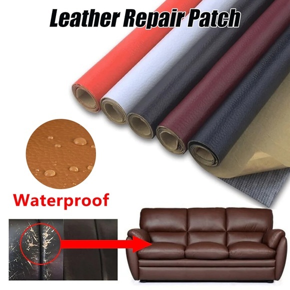 Tiktok-Lederreparaturflicken, selbstklebendes Couchband, Stick für Sofa, Autositze, Schränke, Wand, Handtaschen, mehrfarbig erhältliches kratzfestes Lederabziehbild Lightinthebox