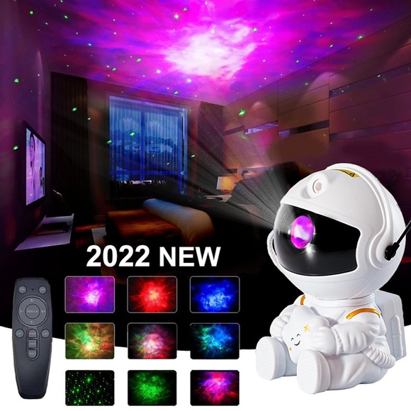 Star Galaxy Projektor Licht LED-Nachtlicht Ferngesteuert Dimmbare Farben Weihnachten Party Geschenk Mehrere Farben Lightinthebox