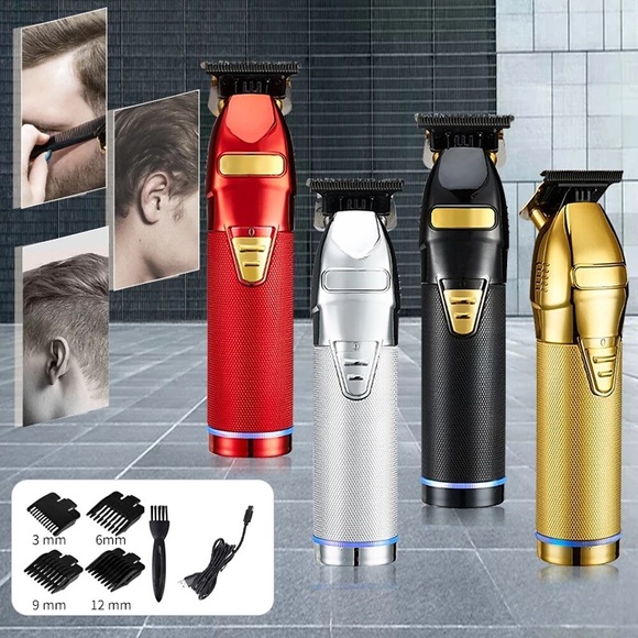 Professioneller Haarschneider Goldschneider für Männer Wiederaufladbarer Friseur Akku-Haarschneidemaschine Haarstyling Bartschneider Lightinthebox