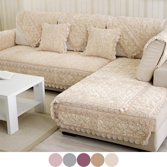 Sofa-Schonbezug Sofa-Sitzbezug Schnittsofabezüge Samt-Schonbezug, Möbelschutz Anti-Rutsch für Hunde Katzen Kinder (verkauft pro Stück / nicht alle Sets) Lightinthebox