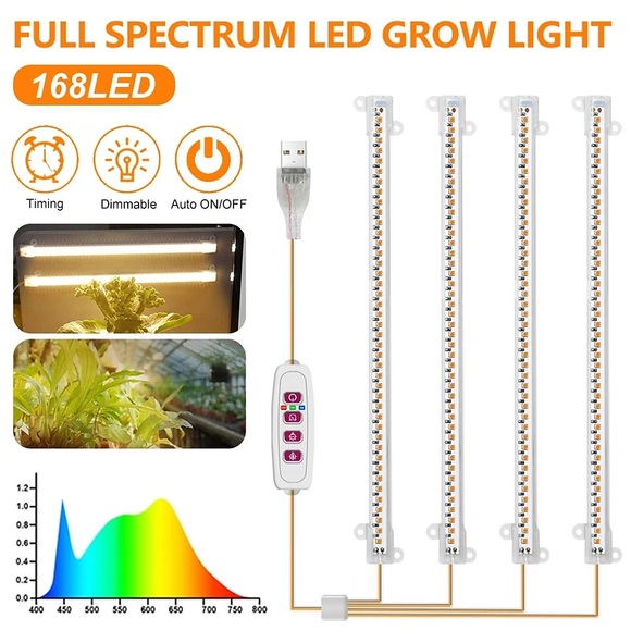 5 modi indoor led wachsen licht usb timer phyto lampe pflanzen dimmbare led lampe phytolamps hydrokultur wachsen lampen Lightinthebox