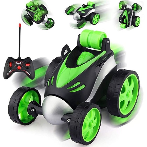 Ferngesteuertes Auto - Jungenspielzeug Ferngesteuertes Stuntauto 360-Grad-Dreh-Rennwagen Ferngesteuertes Auto Flip and Roll Kinder-Stuntauto Spielzeug Lightinthebox