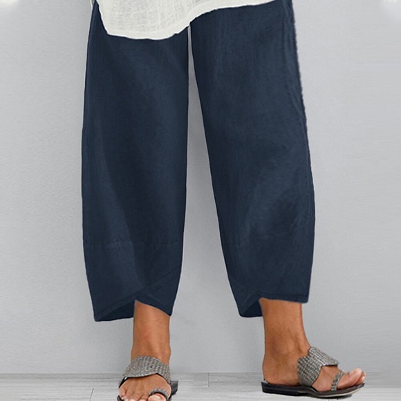 Damen Große Größen Übergröße Chinesisch Chino Capri-Shorts Tasche Feste Farbe Sport Chino Casual Täglich Normal Wadenlänge Herbst Sommer Grün Schwarz Grau L XL XXL 3XL 4XL Lightinthebox