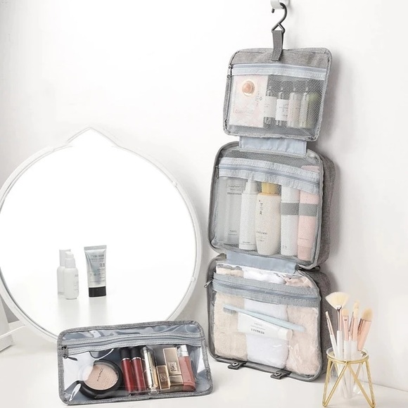 neue Make-up-Tasche mit hoher Kapazität, Reisekosmetiktasche, wasserdichte Toilettenartikel, Waschaufbewahrungstaschen, Reiseset, Damen, Beauty-Bag-Organizer Lightinthebox