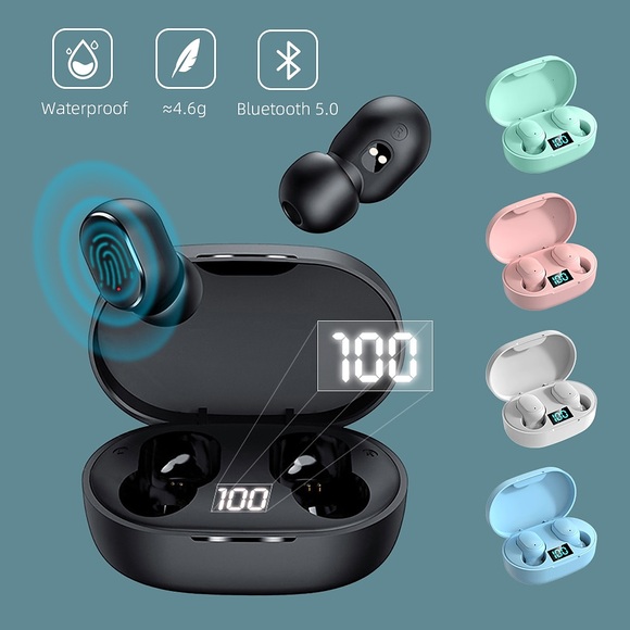 E6S Drahtlose Ohrhörer TWS-Kopfhörer Im Ohr Bluetooth 5.0 Stereo Surround Sound Mit Ladebox für Apple Samsung Huawei Xiaomi MI Yoga Fitness Fitnesstraining Handy Lightinthebox