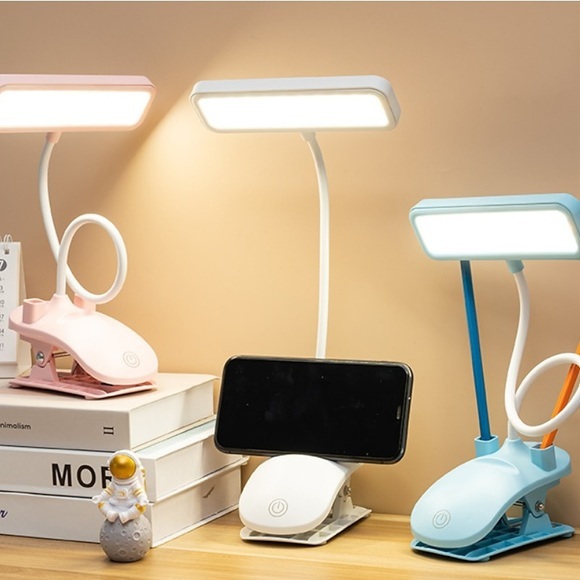 schreibtischlampe stifthalter led touch clip studie lampe schwanenhals schreibtischlampe augenschutz lernen nachtlicht clip led sichtschutz usb wiederaufladbar plug-in studentenwohnheim schreibtisch Lightinthebox