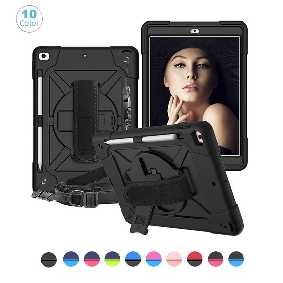 Tablette Hüllenabdeckung Für Apple iPad Air 5 iPad 10,2'' 9. 8. 7 iPad mini 5. 4 iPad Pro 11'' 3 iPad Pro 11'' 3. 2. 1 mit Halterung Ganzkörperschutz Staubdicht Einfarbig TPU Lightinthebox