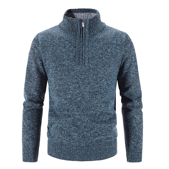 Herren Pullover Rollkragenpulli Fleece Pullover Gerippt Stricken Cropped Strick Feste Farbe Rollkragen warm halten Moderne zeitgenössische Arbeit Freizeitskleidung Bekleidung Winter Frühling Herbst Lightinthebox