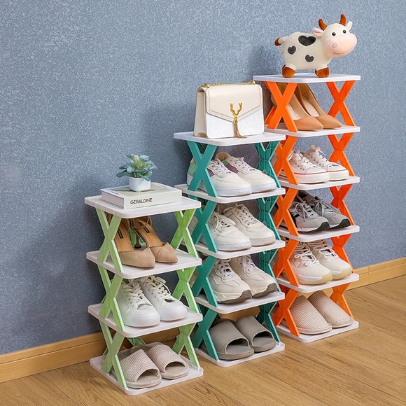 einfache diy kombination schuhregal tür haushalt lagerregal schuhschrank Lightinthebox