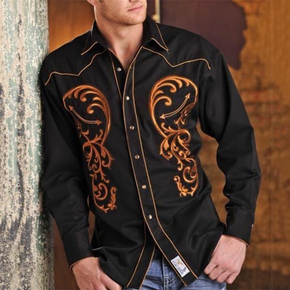 Herren Hemd Westernhemd Blumen Totem Umlegekragen Schwarz 3D-Druck Outdoor Strasse Langarm Button-Down Bedruckt Bekleidung Modisch Designer Casual Atmungsaktiv Lightinthebox