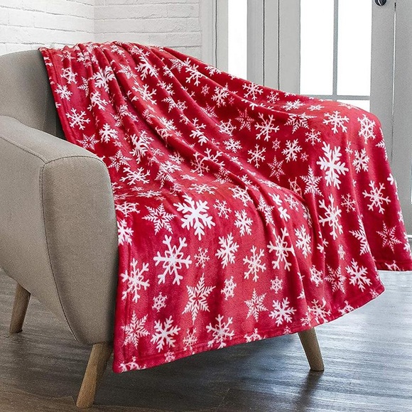 Weihnachts-Überwurf, rot, gemütlich, lustig, Weihnachtsmann, Urlaub, Fleece-Überwurf, super weich, kuschelig, Plüsch, Weihnachten, Jahr, Decke für Couch, Schlafsofa, Wohnzimmer Lightinthebox