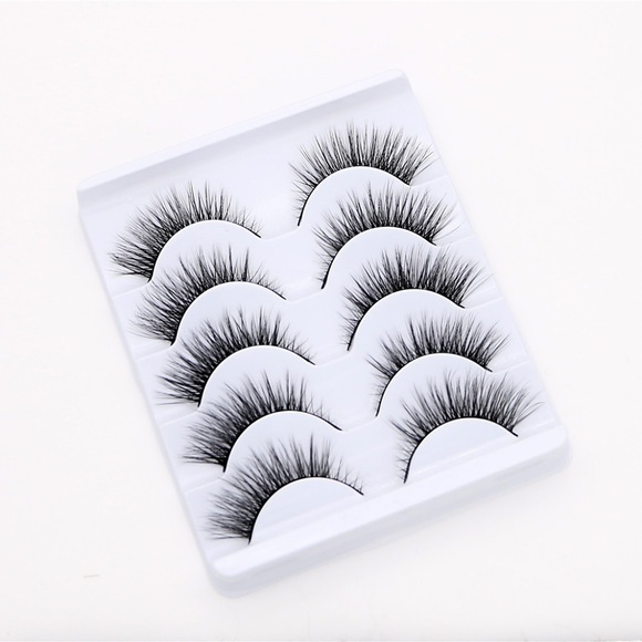 Augenwimpern 10 pcs Wasserfest Modisches Design Damen Natürlich Cosplay Lässig / Alltäglich Faser Schulanfang Party Abiball Vollbandwimpern Natürlich lang - Bilden Alltag Make-up Halloween Make-up Lightinthebox