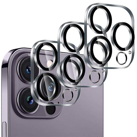 [3 Pack] Handy Kamera Schutzfolie Für Apple iPhone 14 Promax iPhone 13 Pro Max 12 Mini 11 Hartglas 9H Härtegrad Kratzfest Handy-Zubehör Lightinthebox