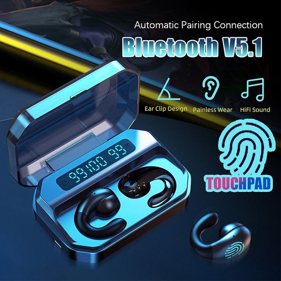 A99 Drahtlose Ohrhörer TWS-Kopfhörer Am Ohr Bluetooth 5.1 Wasserfest Sport Stereo für Apple Samsung Huawei Xiaomi MI Fitness Für den täglichen Einsatz Reisen Handy Lightinthebox