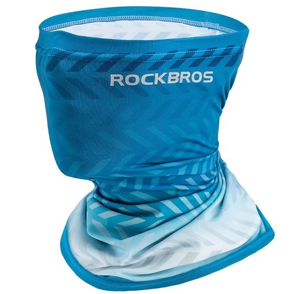 ROCKBROS Halsmanschette Halsrohr Hals Gamaschen Bandana Sportschal Gesichtsmaske Feuchtigkeitsabsorbierend Leicht Hochelastisch Ultra-leichter Stoff Fahhrad / Radsport Schwarz Blau für Herren Damen Lightinthebox