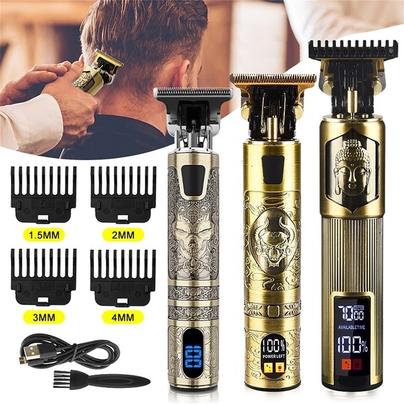 t9 usb elektrische haarschneidemaschine professioneller mann rasierer trimmer neue wiederaufladbare bartschneider friseur haarschneidewerkzeuge Lightinthebox