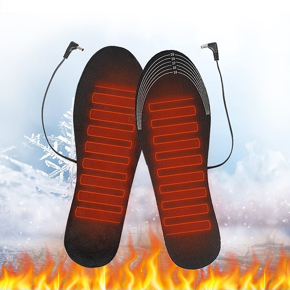 neue usb beheizte schuheinlagen elektrische fußwärmer pad fußwärmer socken pad matte winter outdoor sport heizung einlegesohle winter warm Lightinthebox