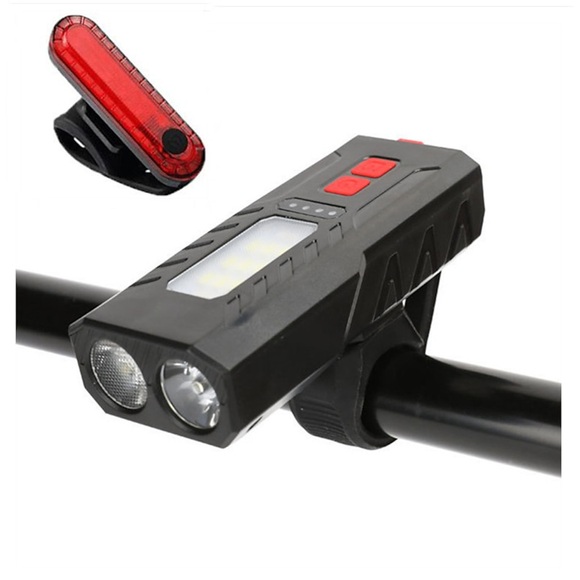 fahrradscheinwerfer cob led arbeitsscheinwerfer beleuchtung lichter aufladen schatz fahrrad lichter reitausrüstung zubehör Lightinthebox