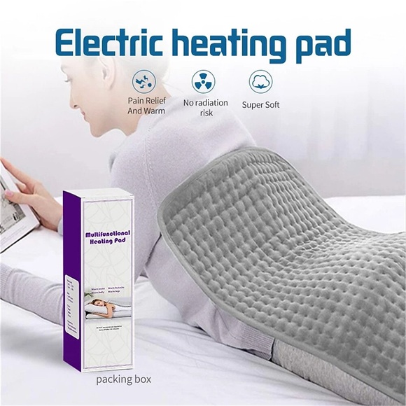 elektrische heizdecke timer physiotherapie heizkissen 6 heizmodi 110v-240v für schulter nacken rücken wirbelsäule bein schmerzlinderung winter warm Lightinthebox