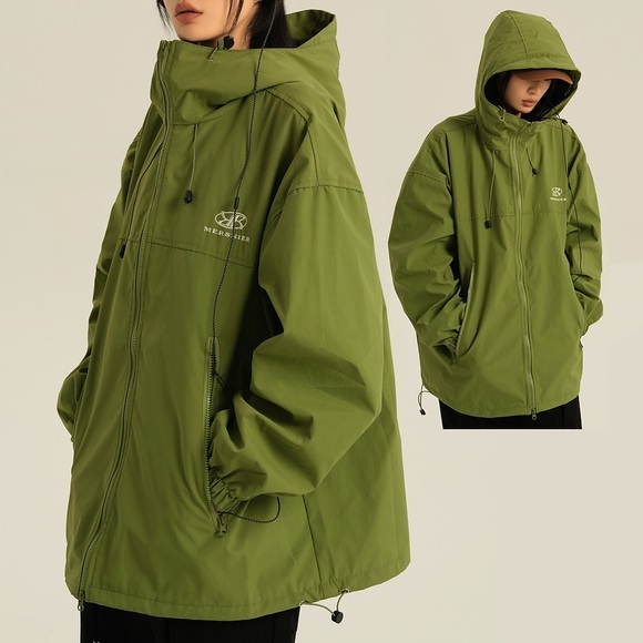 Herren Damen Hoodie Jacke Gorpcore Wasserdichte Wanderjacke Windjacke für Wanderer Draussen warm halten Windundurchlässig Atmungsaktiv Leicht Oberbekleidung Trench Coat Shirt Jagd Angeln Klettern Lightinthebox