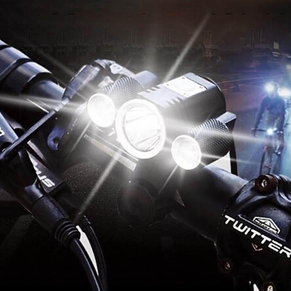 LED-Fahrradlicht 3 Lichter, 4 Modi LED-Lichtclips und -halterungen Vorderradlicht Fahrrad Radfahren wasserdicht superhell tragbar einstellbar keine Batterie Batterien betrieben weiß Radfahren Lightinthebox