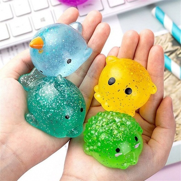 15/25/35 stücke mini matschig spielzeug niedlich mochi tier quetschen antistress spielzeug für kinder erwachsene kawaii langsam steigende stressabbau spielzeug geschenke Lightinthebox