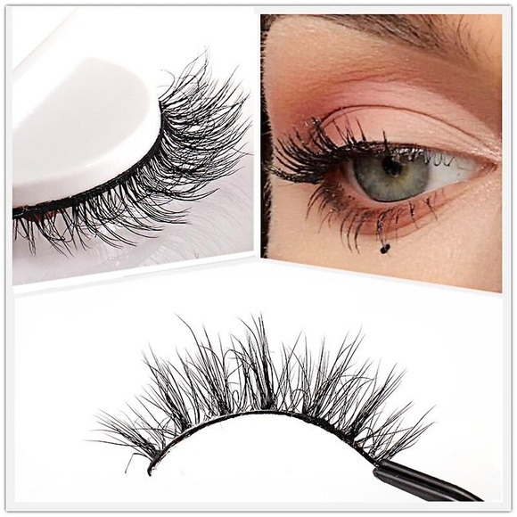 Augenwimpern 2 pcs Einfache Modisches Design Professionell Natürlich Weich Komfortabel Tierwollwimpern Hochzeit Party Arbeit Vollbandwimpern Kreuz und quer Natürlich lang - Bilden Alltag Make-up Lightinthebox