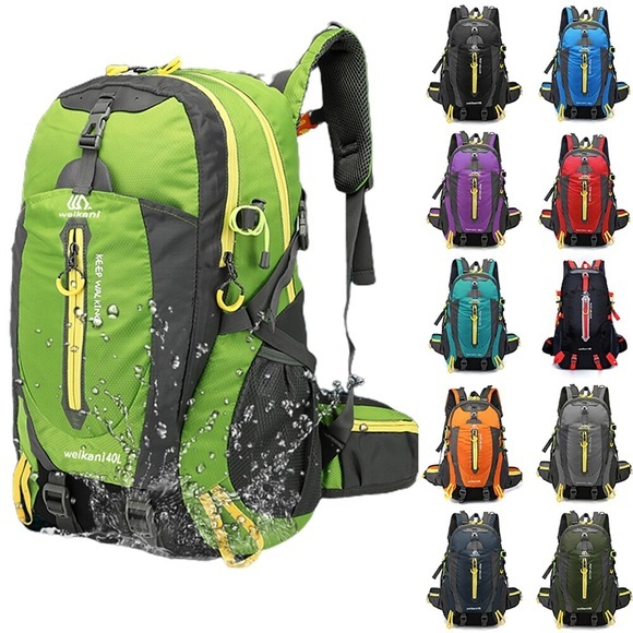 30-40 L Wanderrucksack Leichter packbarer Rucksack Windundurchlässig Regendicht Atmungsaktiv Rasche Trocknung Leicht Außen Jagd Angeln Wandern Klettern Meerblau Armeegrün Grün Lightinthebox