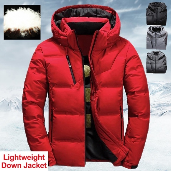 Herren Hoodies Jacke Winter dick warm gefütterte Steppjacke Mode Outdoor Oberbekleidung Mantel Skijacke thermisch winddicht leichte Oberbekleidung Trenchcoat Top Camping Jagd Snowboard Lightinthebox
